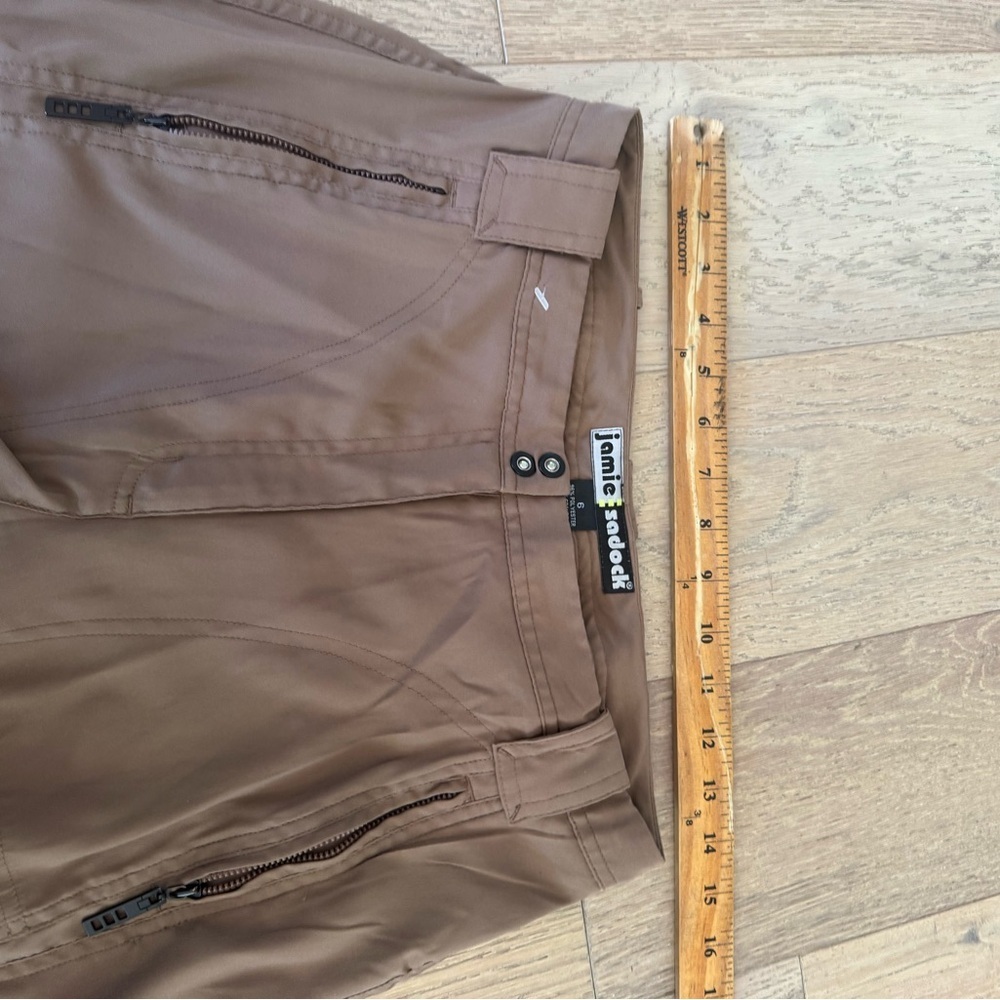 Jamie Sadock Womens Long Shorts Tan Size 6 - Picture 3 of 5